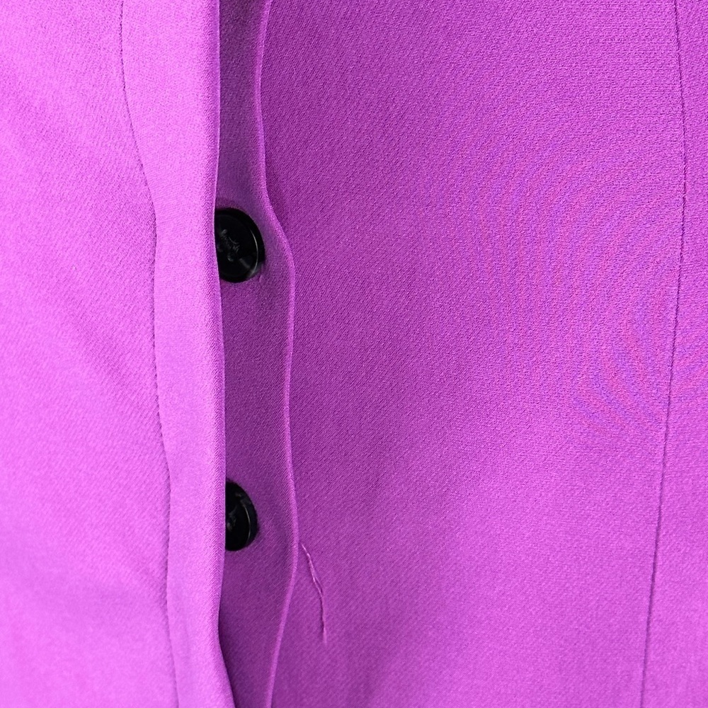 Topshop Cut Out Blazer Dress - Purple - size 2 - Picture 5 of 9